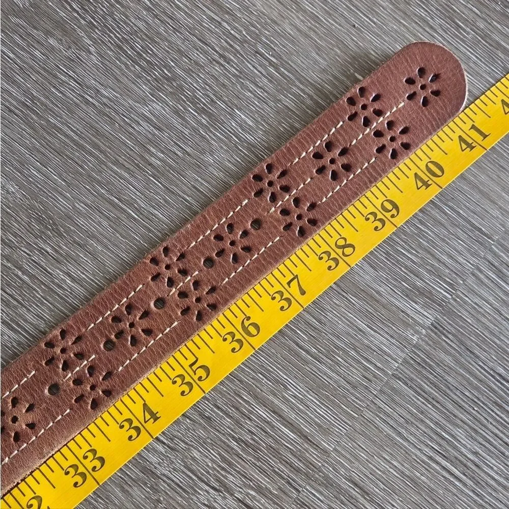N/A brown leather